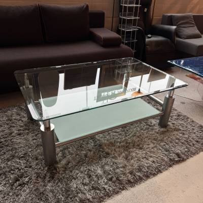 Table basse double plateau verre – Image 3
