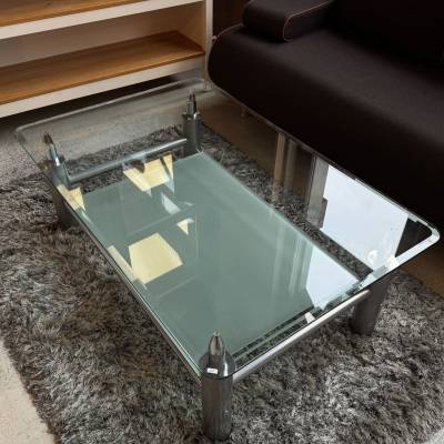 Table basse double plateau verre – Image 2