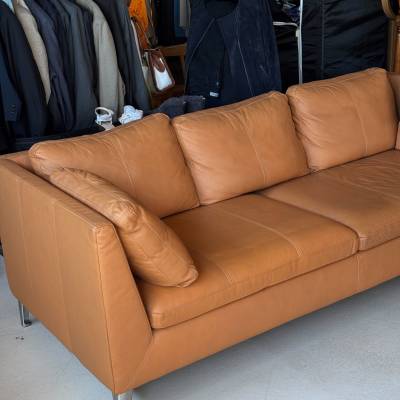 Canapé cuir camel – Image 5
