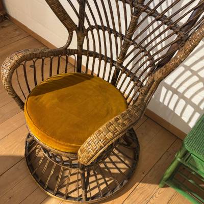 Fauteuil rotin – Image 2