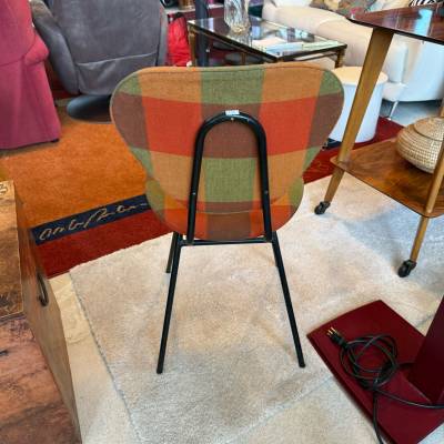 Chaise en tartan vintage – Image 3
