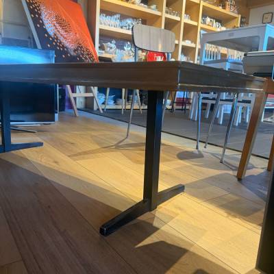 Table basse marbre et bois – Image 3