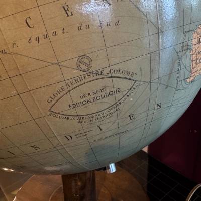 Globe terrestre Colomb en verre – Image 4
