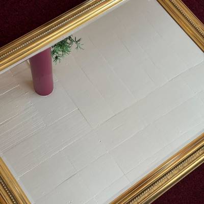 Miroir doré vintage – Image 2