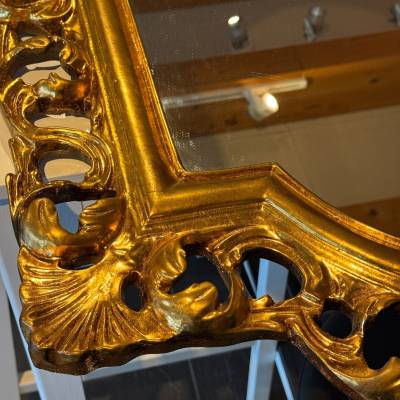Miroir doré vintage – Image 3