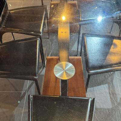 Ensemble table et 6 chaises design scandinave – Image 10