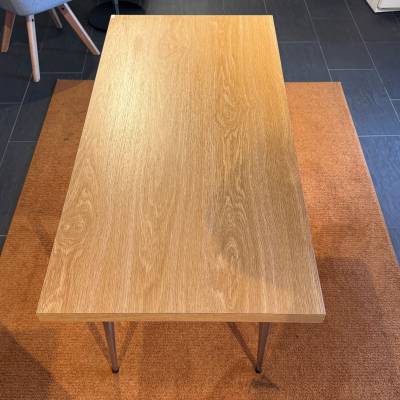 Table repas bois et métal – Image 2