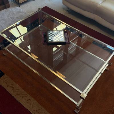 Table basse verre Pierre Vandel – Image 2