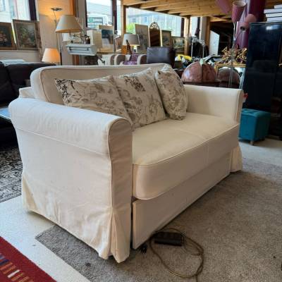 Canapé convertible blanc – Image 3