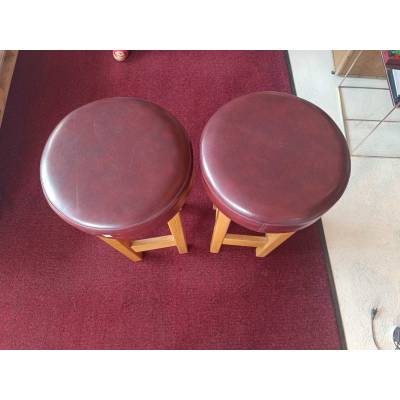 Tabouret en cuire – Image 2