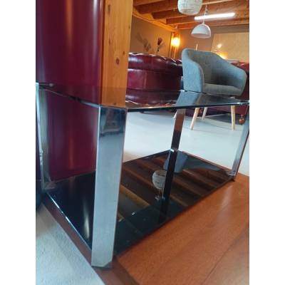 Table basse en verre fumée – Image 2