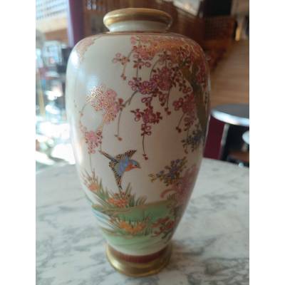 Vase japonais peint a la main – Image 2