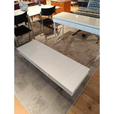 Table basse blanc laqué – Image 2