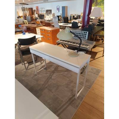 Bureau blanc laqué – Image 2
