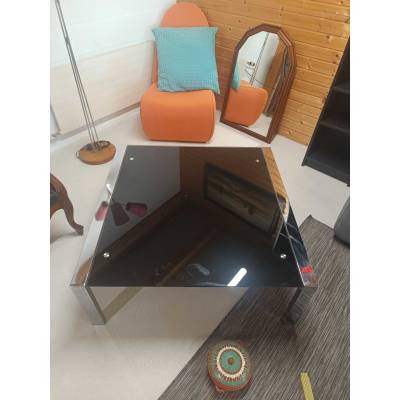 Table basse en verre fumé – Image 2